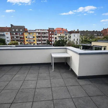 Lejlighed Zentrales Mit Dachterrasse Und Parkplatz Münster