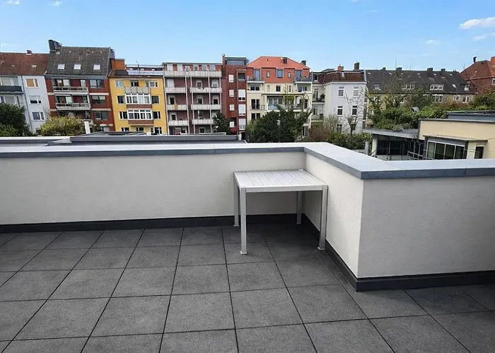 Apartamento Zentrales Mit Dachterrasse Und Parkplatz Münster